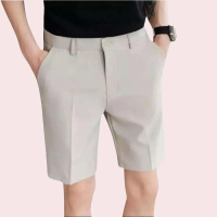 Quần Short Nam Tây Âu Vải Cotton Co Giãn 4 Chiều Sọt Lửng Ống Ngắn Bigsize