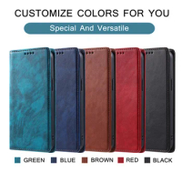 Magnetic Flip Case For Samsung Galaxy A04 A04S A10 A12 A13 A14 A20 A20E A21S A22 A23 A24 A25 A30 A32 A33 A34 A52S 5G Book Cover