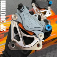 Bracket Breket Set Kaliper Daytona 2P 4P Axial 260MM 300MM Jupiter Z Fizr Vega R 125Z Nouvo 4P 260MM