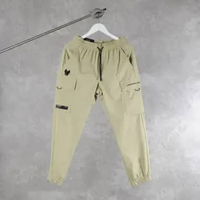 Celana LIFE WORK WOVEN RADOG SIDE LIGHT KHAKI CARGO JOGGER PANTS 100% ORIGINAL Size S