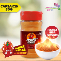 Cabe Bubuk Super Pedas / Bubuk Cabe Pedas / Bubuk Cabe Extra Hot Capsaicin 50g