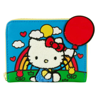 【Loungefly】Hello Kitty50周年環形皮夾(凱蒂貓皮夾)