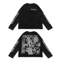 URTHE - เสื้อยืด แขนยาว Oversize รุ่น THE DAWNBREAKER คําแนะนําผลิตภัณฑ์ใหม่ของเดือนนี้