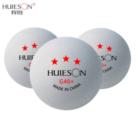 Huieson 3 Star Table Tennis Training Balls G40  White Orange ABS Ping Pong Balls for Table Tennis Club Training with  Packing