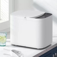 內地直送 - 制冰機家用小型冰塊機加水智能靜音冰塊迷你雪冰機奶茶機商用