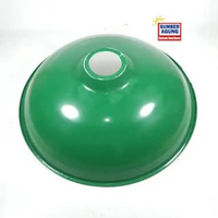 Cosco Kap Hijau Besar Kap Tiang Lampu Jalan Fitting E27 Lampu Outdoor Alumunium Anti Karat