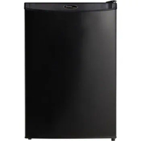 Dorm Refrigerator in the Car Fridge Freezer Cooler Mini Refrigerator for Cosmetics Living Room E-Star in Black Office Compact