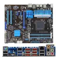 AMD 970 M5A97 EVO motherboard Used original Socket AM3+ AM3 DDR3 32GB USB2.0 USB3.0 SATA3 Desktop Mainboard