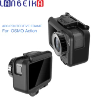 LANBEIKA For DJI Osmo Action Accessories Standard ABS Protective Frame Case Camcorder Housing Case For DJI Osmo Action Camera
