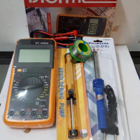 PAKET DIGITAL MULTIMETER DT.9205A+SOLDER + SEDOT DAN TIMAH