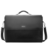 SGLL20E4  PU Leather Briefcase For Men Designer Computer Work Business Tote Handbag Cross Shoulder S