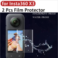 Screen Protector for Insta360 One X3 Waterproof Film Scratchproof Protective Film Camera Protection for Insta 360 X3 Accessories