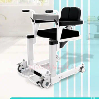 New GenerationElectric Patient Transfer Lift Chair with Commode Shower Wheelchair for Handicapped Invalid Disabled