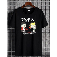 Áo thun unisex Mxpx “Girls Are Mean”, phong cách thời trang, mềm mại, thoáng khí nhẹ; dáng co giãn, 