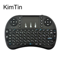 Mini 2.4G Wireless Russian Keyboard w/ Touchpad For H96 MAX Andriod 11 TV Box, Remote Controller For X96 MAX Plus Android 9 BOX