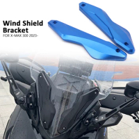 Xmax300 2023 2024 Motorcycle CNC Windscreen Windshield Bracket fits 5 colors For YAMAHA XMAX300 XMAX 300 X-MAX300 X-MAX 300