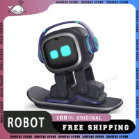 Emo Smart Robot Emopet Intelligent Emotional Voice Interaction Accompany Ai Children's Electronic Pets Desktop Decoration Toys