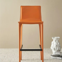 Italian Height Bar Chairs Stool High Modern Ergonomic Outdoo Bar Chairs Reception Patio Sillas Cadeira Bar Furniture