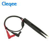 Cleqee P1510 SMD Chip Component LCR Testing Tool Multimeter Tester Meter Pen Probe Lead Tweezers For FLUKE For Vichy