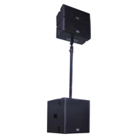 5 inch 2-Way coaxial horn + 12 inch subwoofer speaker Active line array system
