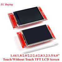 1.44 1.8 2.0 2.2 2.4 2.8 3.2 3.5 4.0นิ้ว SPI TFT หน้าจอ LCD ที่มีสีสันโมดูลจอแสดงผลแบบสัมผัส ILI9341 ILI9488 480*320 240*320ไดรฟ์