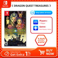 Nintendo Switch Game - DRAGON QUEST TREASURES - Games Cartridge Physical Card for Switch OLED Lite