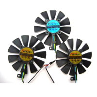 87MM FDC10U12S9-C PLD09210S12HH DC 12V 0.50AMP 4Pin 4 Wire Cooling Fan For ASUS GTX980Ti R9 390X 390 GTX1070 Graphics Card Fans