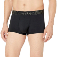 Calvin Klein 凱文克萊 CK 男士低腰合身平口四角內褲 速乾 貼身短版 兩色可選(美國進口 單件袋裝)