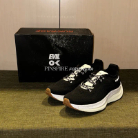 KANKY X EVIL SOLACE “BLACK CREAM” - SEPATU SNEAKERS RUNNING PRIA DEWASA