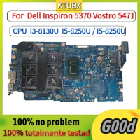 For Dell Inspiron Vostro 13 5471 5370 Armani13 Laptop Motherboard.With I5-8250U/I7-8550U CPU.100%, tested OK