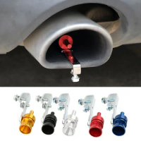 M Size Universal Turbo Sound Whistle Exhaust Pipe Portable Aluminum Alloy Car Turbo Whistle Auto Replacement Parts