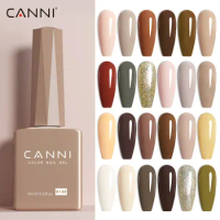 CANNI Fall Color Collection Gel Nail Polish HEMA FREE 9ml Soak Off UV LED Semi Permanent Long Wear Diamond Top Nail Gel Varnish