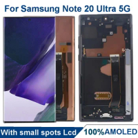AMOLED lcd For Samsung Galaxy Note 20 Ultra N985 N985F N986F N986B note20 ultra 5G LCD Display Touch Screen Digitizer Assembly