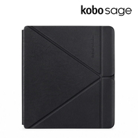 預購-Kobo Sage 原廠皮革磁感應保護殼  | 沉靜黑
