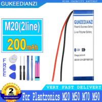 200mAh GUKEEDIANZI Battery 371031 (2line) For Plantronics M20 M50 M70 M90 E10 E80 for Explorer 80 500 Bluetooth Headset