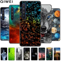 For Sharp Aquos R5G Case Animals Painted Cool Wolf Silicone Soft Bumpers for Sharp Aquos R5G Shockpr