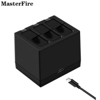 Wholesale Fast Charging Triple Battery Charger for GoPro Hero 5 Hero 6 Hero 7 Hero 8 Black Batteries Action Camera Accessories