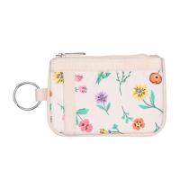 【Lesportsac】卡夾 零錢袋 鑰匙包 卡片零錢包 送禮 禮物(輕舞野花)