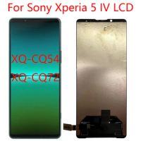 AMOLED LCD Screen for Sony Xperia 5 IV XQ-CQ54, XQ-CQ72 Digitizer Full Assembly Display Phone Touch Screen Repair Replacement