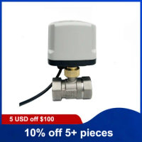1-1/4" IP65 Two Way Waterproof Motorized Ball Valve Stainless Steel Electric Ball Valve