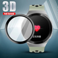 3D Soft Fibre Glass Protective Film Cover For Huawei Watch GT2E Full Screen Protector Case Huawei GT 2E SmartWatch Accessories