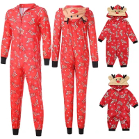 Pakaian Keluarga Yang Cocok Ibu Ayah Jumpsuit Baju Monyet Bayi Pesta Natal Baju Anak Ibu Mencari Keluarga Jumpsuit Piyama