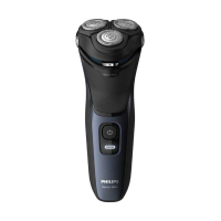 【福利品】PHILIPS 飛利浦 三刀頭電鬍刀 S3134 風暴藍【乾濕兩用 / 彈出式鬢角刀 / 5D旋轉彈性刀頭】