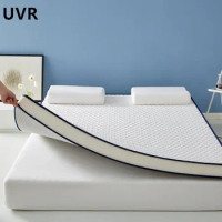 UVR No Collapse Natural Latex Mattress Memory Foam Filled Home Foldable Double Tatami Dormitory Single Mattress Full Size