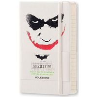 2017 Moleskine 限量版蝙蝠俠12M日誌(白/口袋型)