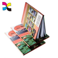 customized Custom design A5 size color English picture brain quest books