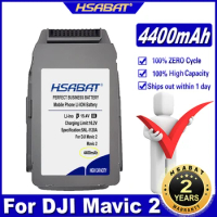 HSABAT Mavic 2 4400mAh Battery for DJI Mavic 2 for Mavic 2 Pro/Zoom Drone High-energy Intelligent Flight Battery Batteries