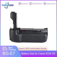 BG-E7 Vertical Battery Grip for Canon EOS 7D DSLR Camera Replacement BG-7D Work with LP-E6 Battery Grip