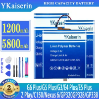 YKaiserin Battery For Motorola G6 Plus/G5 Plus/G3/E4 Plus/E5 Plus/Z Play/SD-7501/X Pure Edition/C150/Nexus 6/GP320, GP328, GP338