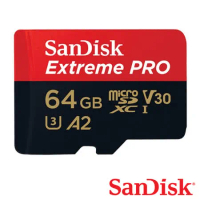 公司貨 SanDisk 64GB 200MB/s Extreme Pro microSDXC U3 V30 A2 記憶卡